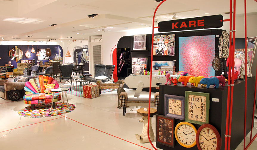 西武渋谷店にドイツ発のインテリアブランド「KARE」日本初出店｜SEIBU ギャラリー