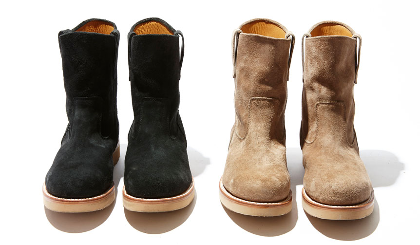 村上淳がデザインし、ロンハーマンとコラボ製作したペコスブーツが登場｜MADE IN GM JAPAN ギャラリー