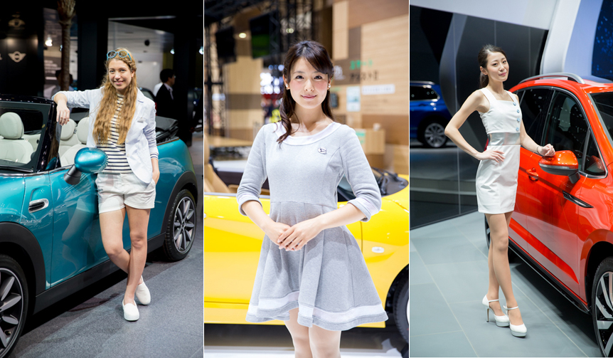 クルマの祭典で咲き誇る、美しさの饗宴｜TOKYO MOTOR SHOW 2015