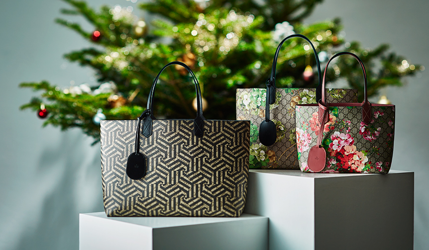 新生グッチのバッグで彩るクリスマス｜GUCCI ギャラリー