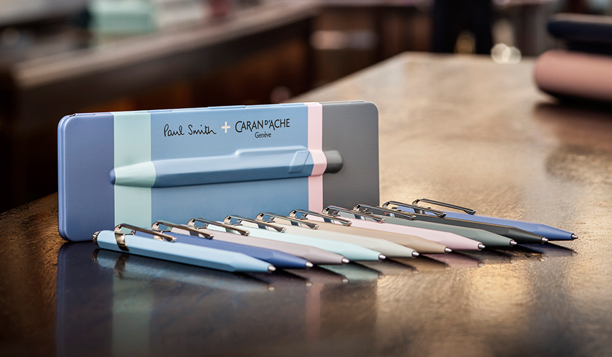 100周年記念の限定ボールペン「849ポール・スミス」発売｜PAUL SMITH AND CARAN D’ACHE ギャラリー