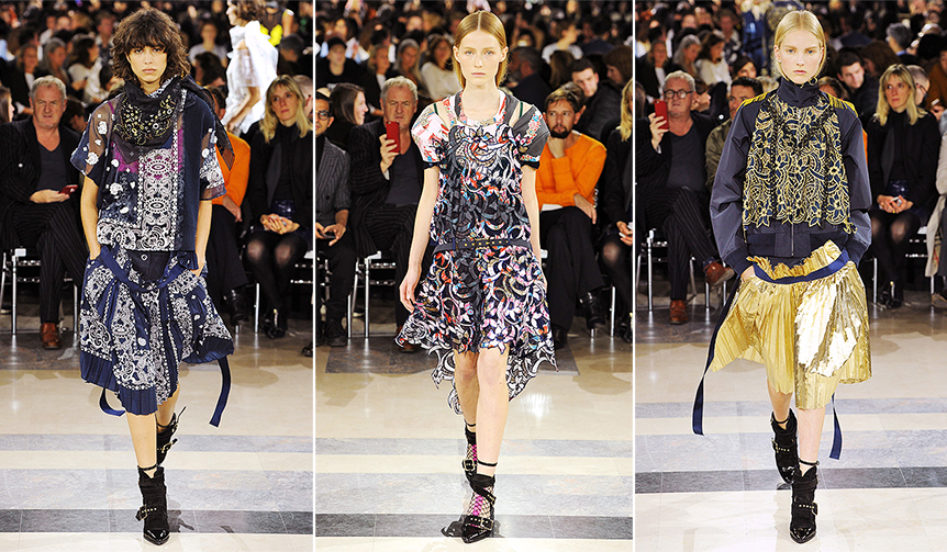 サカイ 2016年春夏 ウィメンズコレクション｜sacai