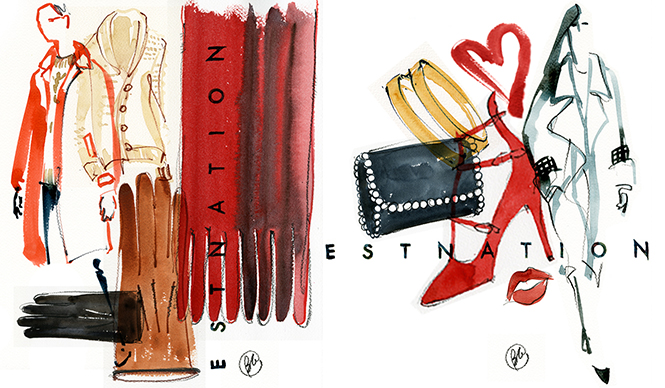 華やかなイラストが盛り上げるクリスマスキャンペーンがスタート｜ESTNATION ギャラリー