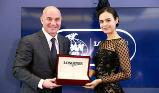 テニス界の伝説、アンドレ・アガシ氏の挑戦｜LONGINES ギャラリー