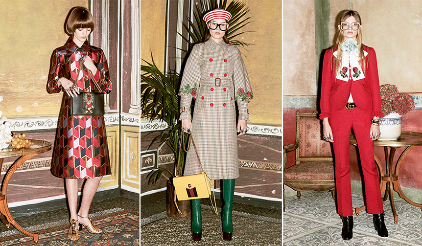 グッチ 2016-17年 秋冬 ウィメンズ プレコレクション｜GUCCI