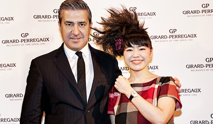 ピアニスト上原ひろみ氏がフランソワ・ペルゴ アワードを受賞｜GIRARD-PERREGAUX ギャラリー