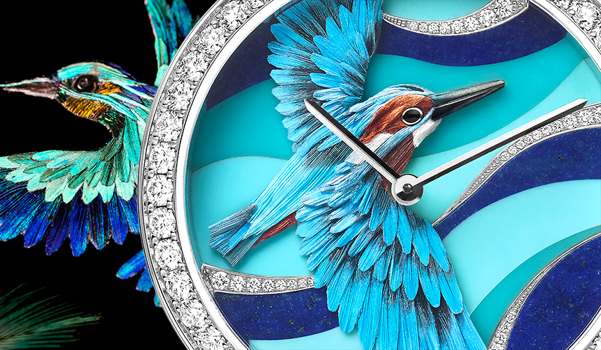 ミニアチュール フェザーアートにみるヴァン クリーフ＆アーペルの哲学｜VAN CLEEF & ARPELS ギャラリー