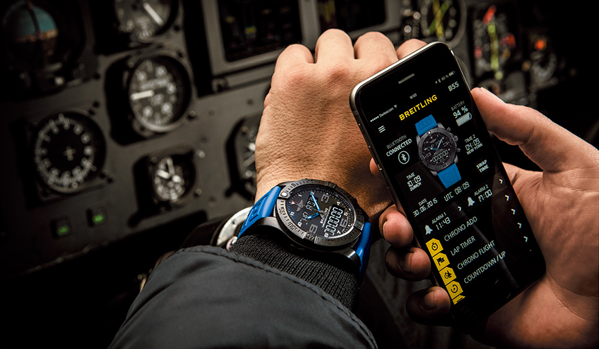 ブライトリング初のコネクテッド・クロノグラフ誕生｜BREITLING ギャラリー