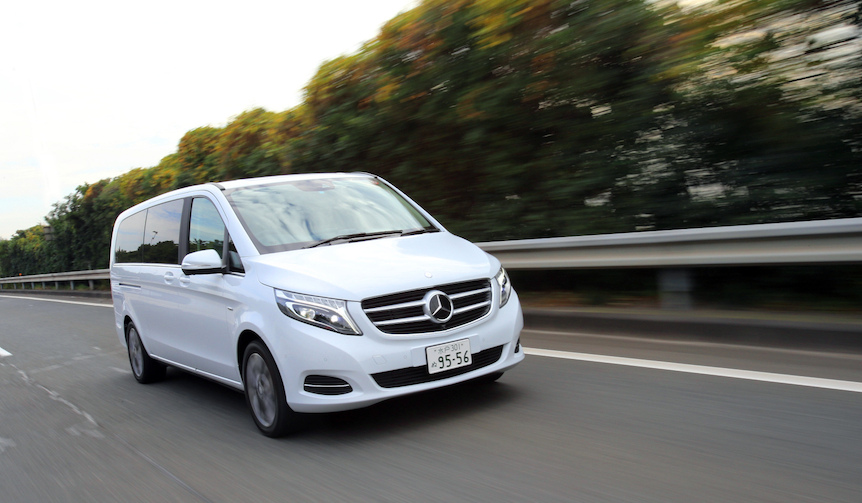 新型メルセデス・ベンツ Vクラスに試乗｜Mercedes-Benz ギャラリー