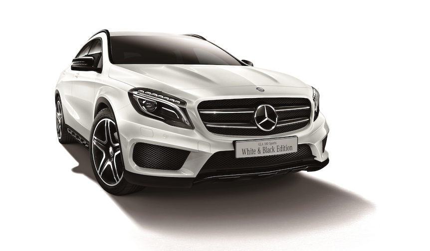 メルセデス・ベンツGLAに白と黒のコントラストがアクセントの特別仕様車｜Mercedes-Benz ギャラリー