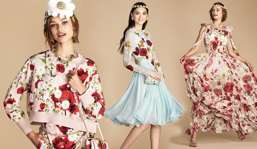 春満開！　ドルチェ＆ガッバーナが日本限定コレクション発表｜DOLCE & GABBANA ギャラリー