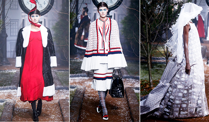 トム ブラウン ニューヨーク 2016-17年 秋冬 ウィメンズ コレクション｜THOM BROWNE. NEW YORK