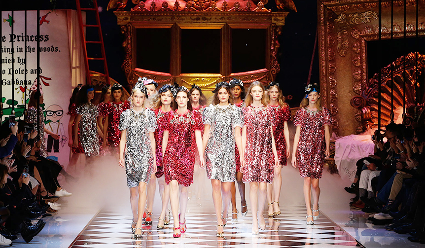 ドルチェ＆ガッバーナ 2016-17年 秋冬 ウィメンズコレクション｜DOLCE & GABBANA