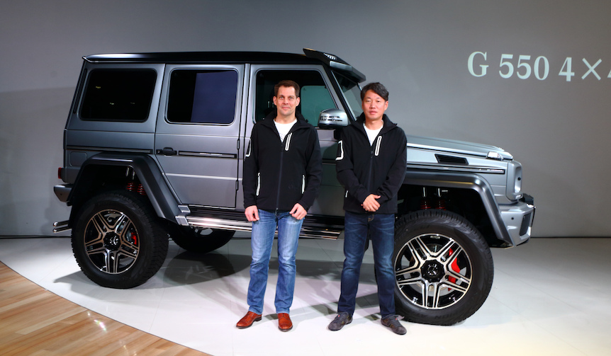 Gクラスに期間限定モデル「G 550 4×4²」を設定｜Mercedes-Benz ギャラリー
