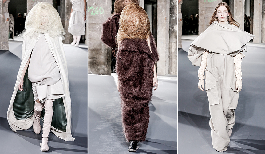 リック・オウエンス 2016-17年 秋冬 ウィメンズ コレクション｜RICK OWENS