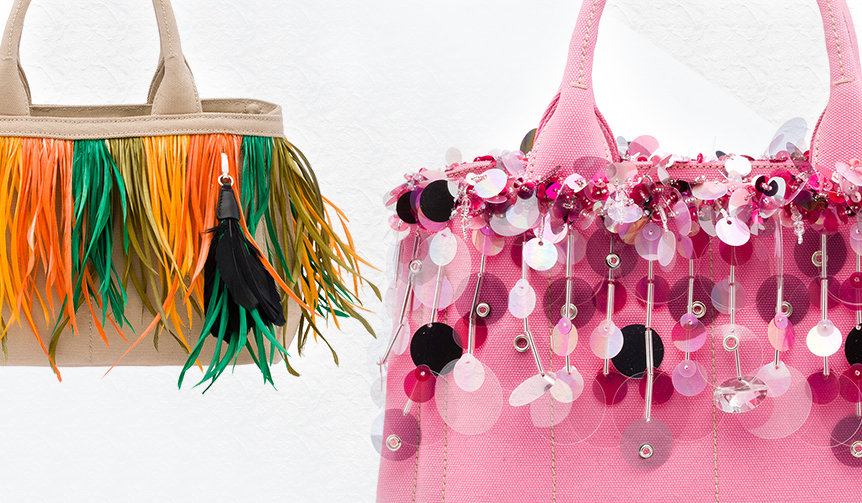 プラダ 夏に向けた華やかなバッグを発売｜PRADA ギャラリー