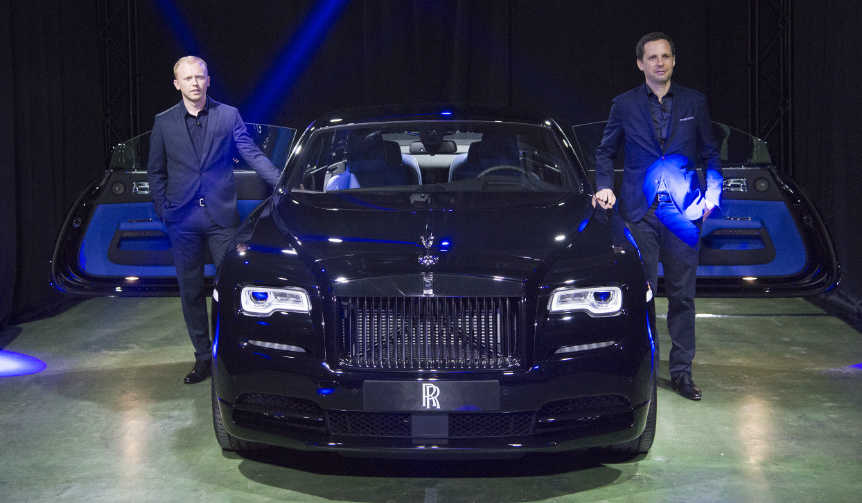 専用ブラックカラーで陰影を強調する「レイス ブラック・バッジ」｜Rolls-Royce ギャラリー