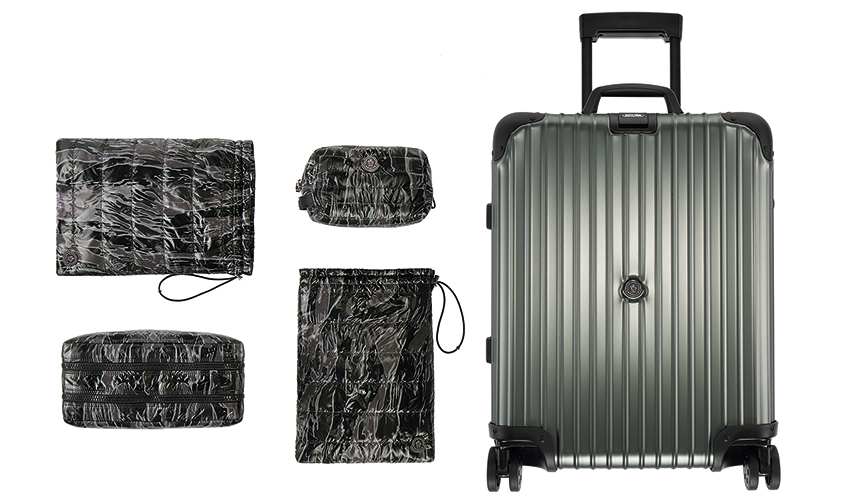 「モンクレール＆リモワ」ファン歓喜のコラボスーツケースが発売！｜MONCLER & RIMOWA ギャラリー