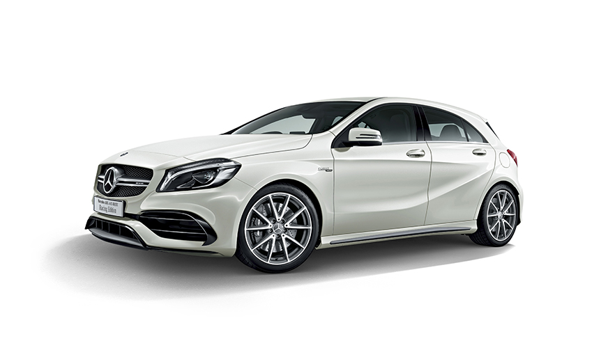 Aクラスの特別仕様車「A 45 4MATIC Racing Edtion」を発表｜Mercedes-AMG ギャラリー