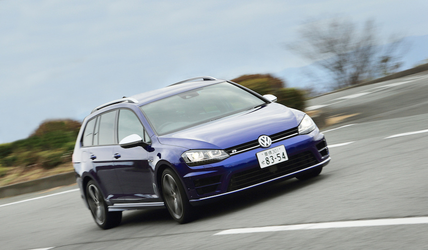 ゴルフ R ヴァリアントに試乗｜Volkswagen ギャラリー