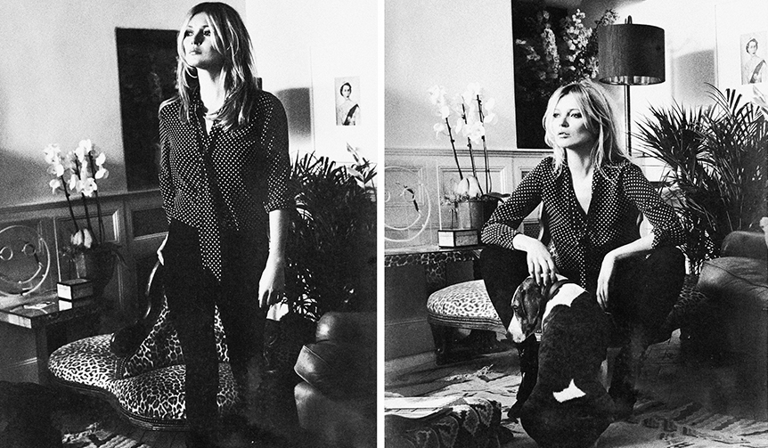 ケイト・モス全面協力、エキップモンとのコラボアイテムを発表｜EQUIPMENT ギャラリー