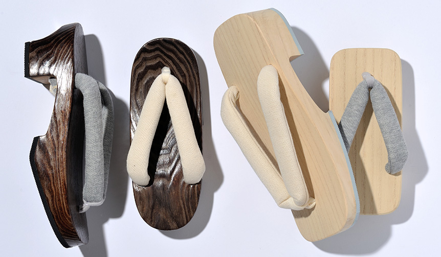 日本の伝統と現代の素材を活かした桐下駄「みかも木履」｜MIKAMO MOKURI ギャラリー