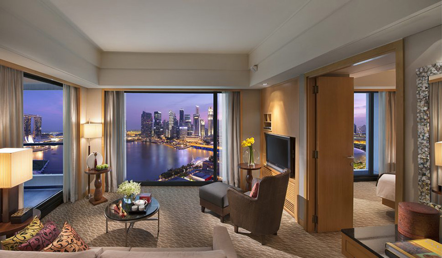 部屋からF1観戦ができる「レース・スルー・ザ・ナイト」｜MANDARIN ORIENTAL, SINGAPORE ギャラリー