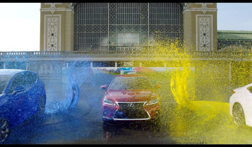 “クルマで描くアート”レクサスFスポーツの新作CMを公開｜Lexus ギャラリー