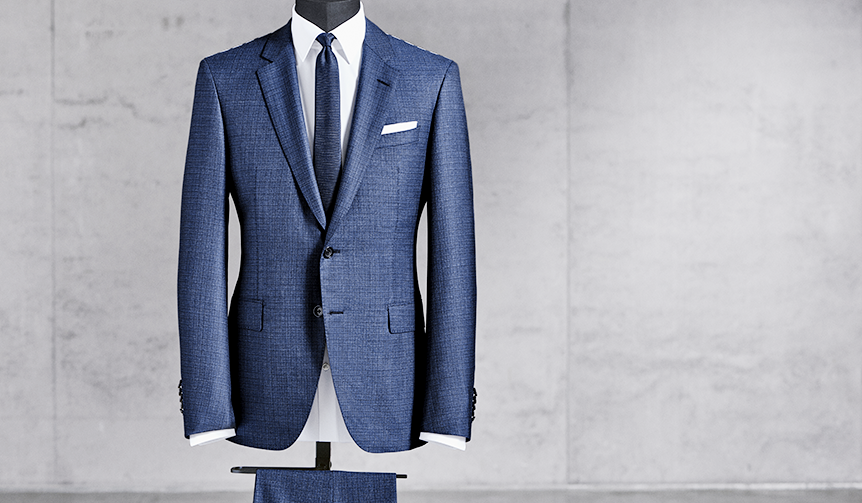 コンテンポラリーさを加味したフルキャンバス・スーツの新作｜HUGO BOSS ギャラリー