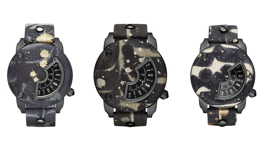 アーティスト「ロスター」とコラボレーションした限定ウォッチ｜DIESEL TIMEFRAMES ギャラリー