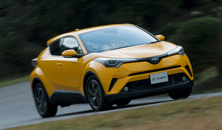 トヨタの最新コンパクトSUV「C-HR」のプロトタイプに試乗｜Toyota ギャラリー