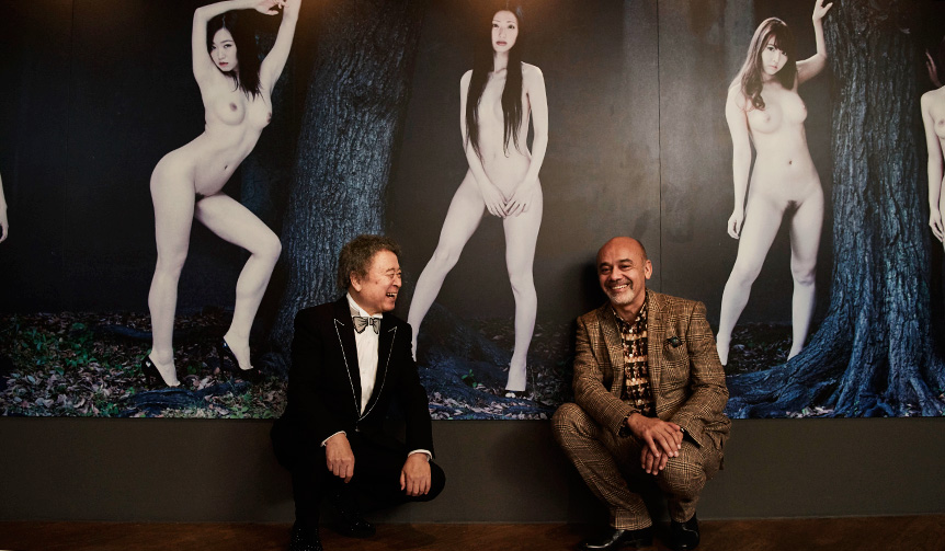 祐真朋樹・編集大魔王対談｜vol.15 篠山紀信さん、クリスチャン・ルブタンさん ギャラリー