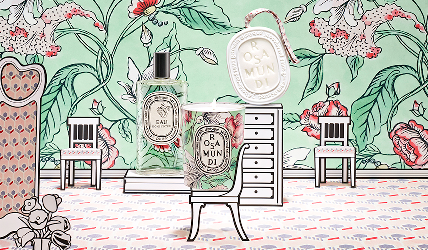 【1/7発売】ディプティックからバレンタインに向けた期間限定ローズコレクション発売｜diptyque ギャラリー