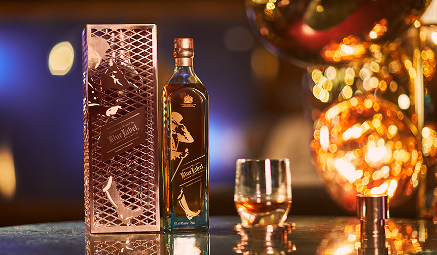 究極のスコッチ。ジョニーウォーカー ブルーラベル  by トム・ディクソン｜JOHNNIE WALKER ギャラリー