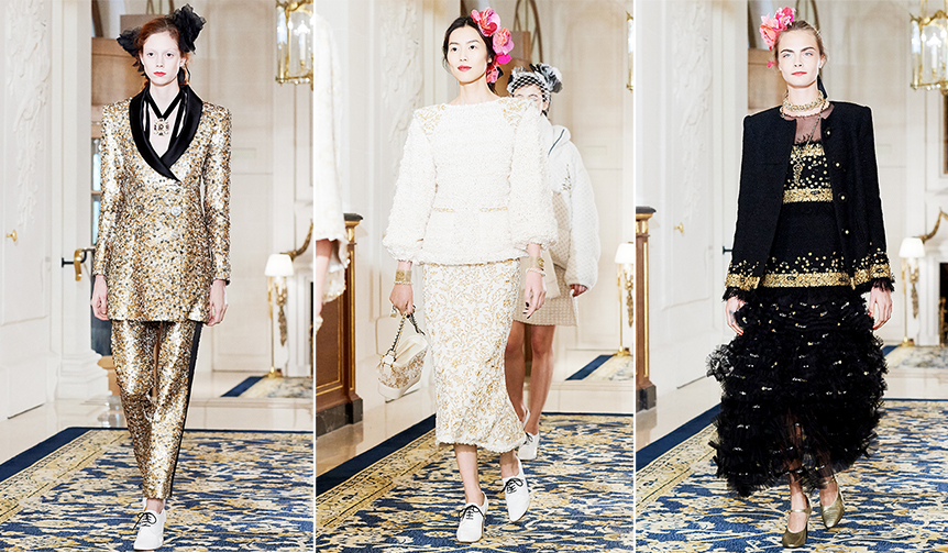 シャネル 2017年秋冬メティエダールコレクション「コスモポライト」｜CHANEL
