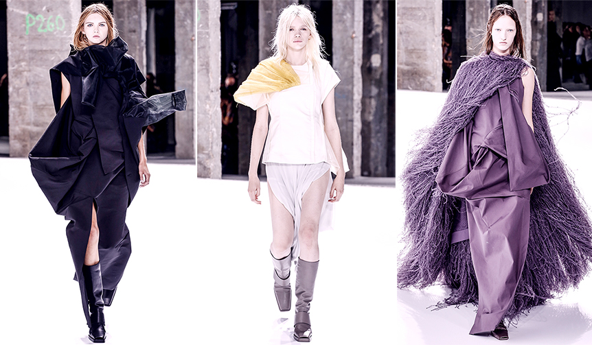リック・オウエンス 2017年春夏ウィメンズコレクション|Rick Owens