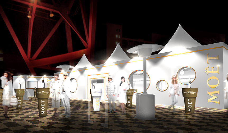 「さっぽろ雪まつり」でモエ・エ・シャンドンのポップアップラウンジがオープン｜MOËT & CHANDON ギャラリー