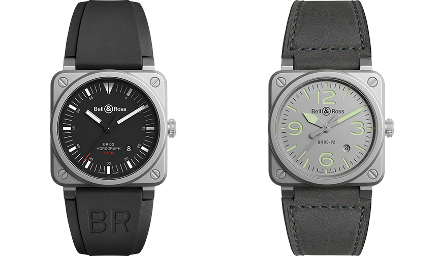 工業的美学を纏う「BR 03-92」シリーズに新作2点が登場｜Bell&Ross ギャラリー
