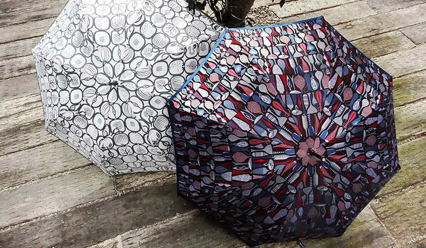 創業150年の槙田商店が贈る、巨匠リンドベリデザインの傘｜DESIGN ギャラリー