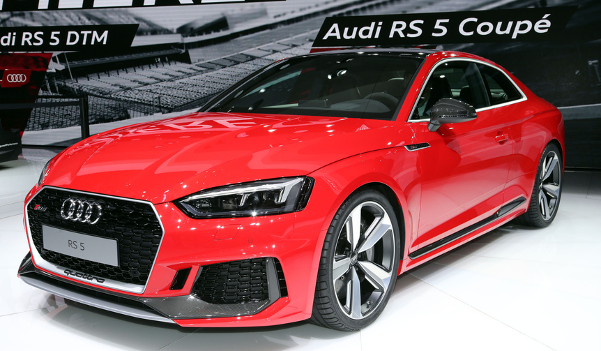 新型RS 5クーペをジュネーブショーで披露｜Audi ギャラリー