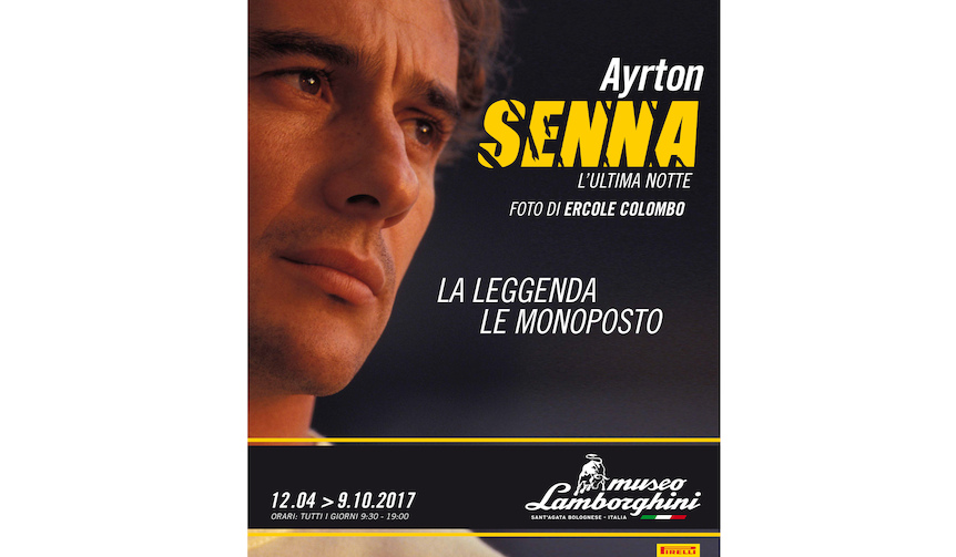 アイルトン・セナの生涯を回顧する特別展を開催｜Lamborghini ギャラリー