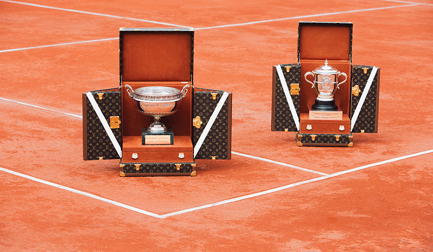 ローラン・ギャロスのトロフィーのためのトランク｜LOUIS VUITTON ギャラリー