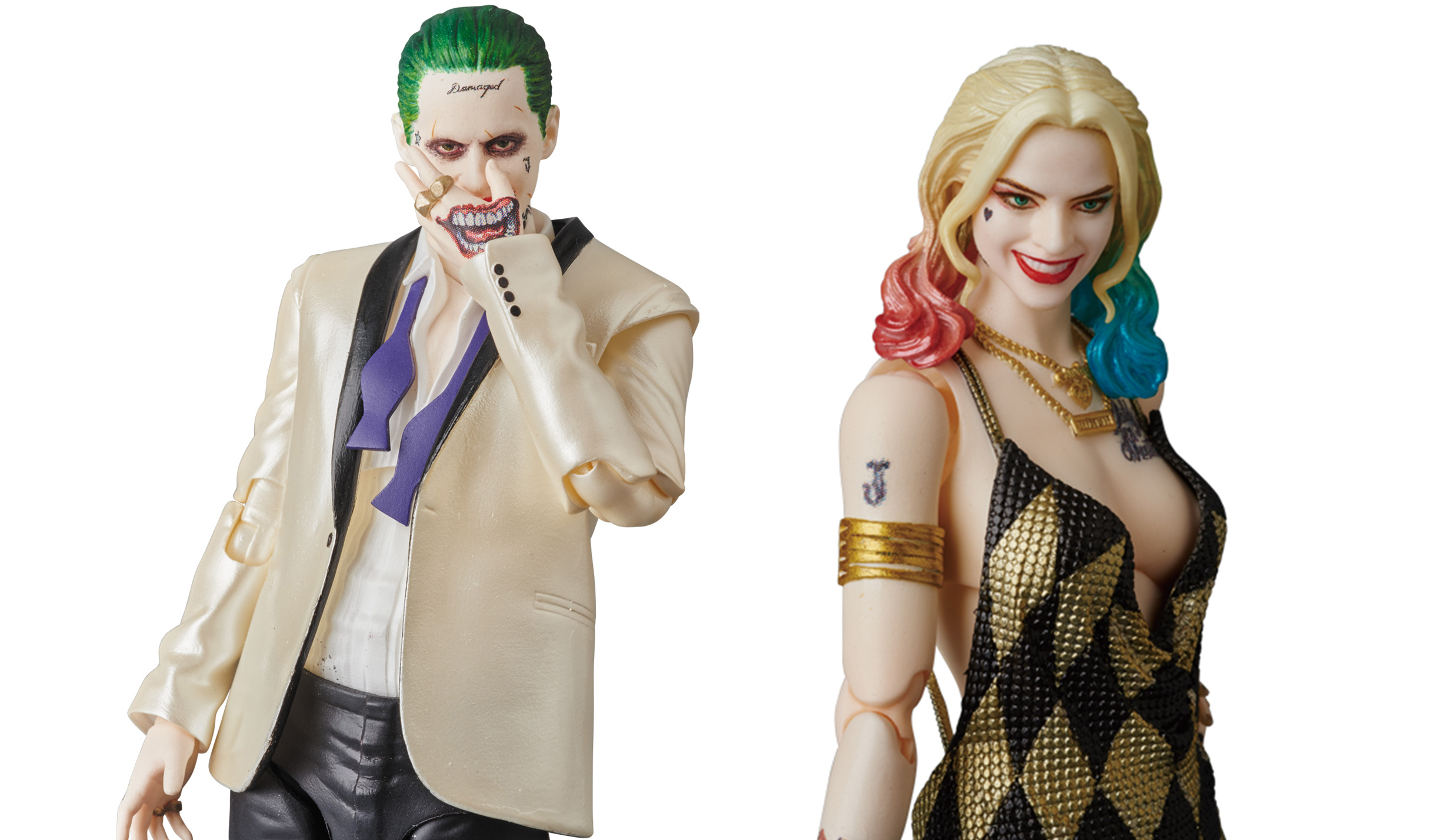MAFEX THE JOKER (SUIT ver.) / HARLEY QUINN (DRESS ver.)｜MEDICOM TOY ギャラリー