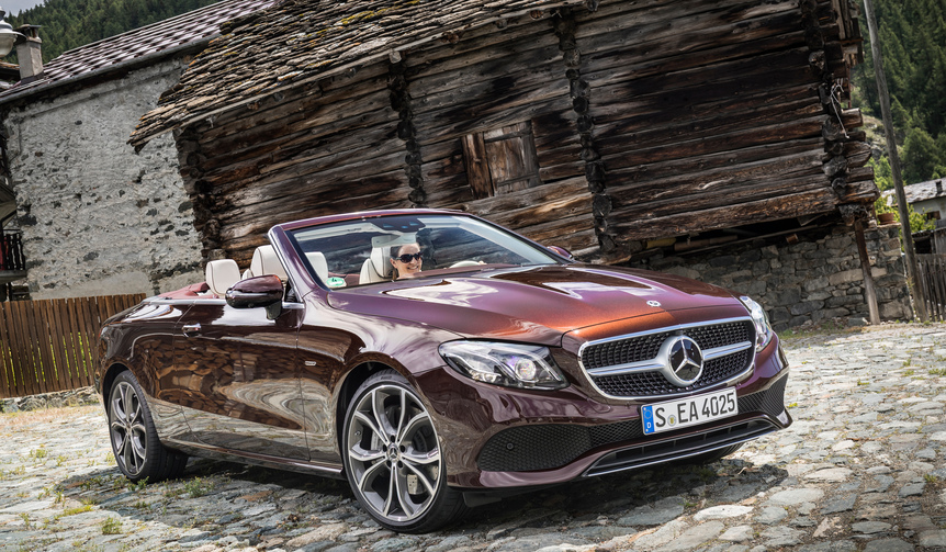 新型メルセデス・ベンツ「Eクラス カブリオレ」に試乗｜Mercedes-Benz ギャラリー