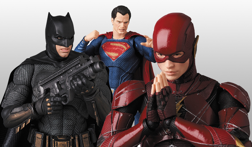 MAFEX  バットマン、スーパーマン、フラッシュ｜MEDICOM TOY ギャラリー