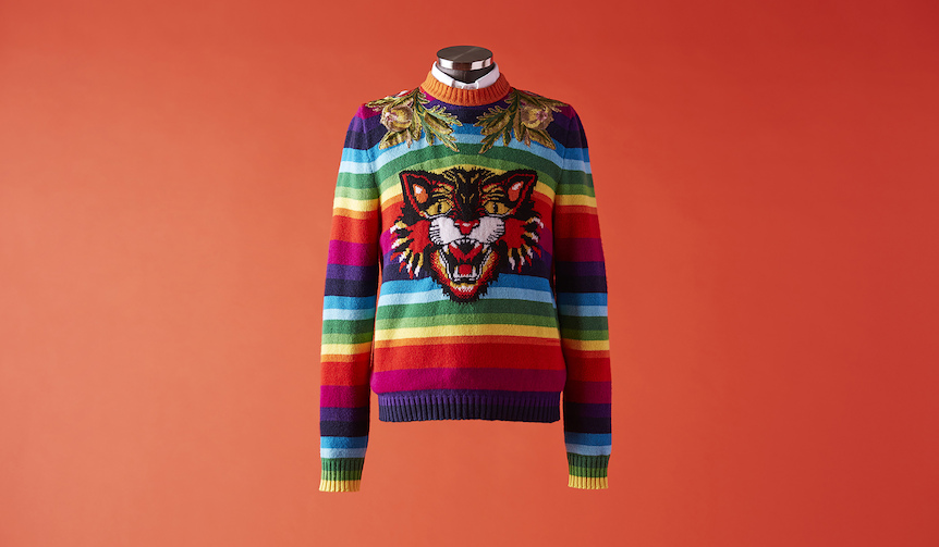 vol.3 クルーネックの柄セーター　GUCCI｜グッチ ギャラリー