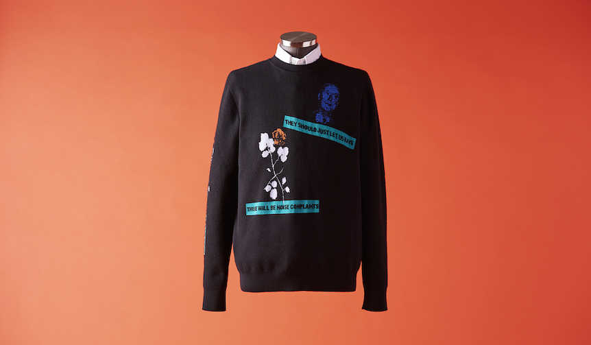 vol.3 クルーネックの柄セーター　DIOR HOMME｜ディオール オム ギャラリー