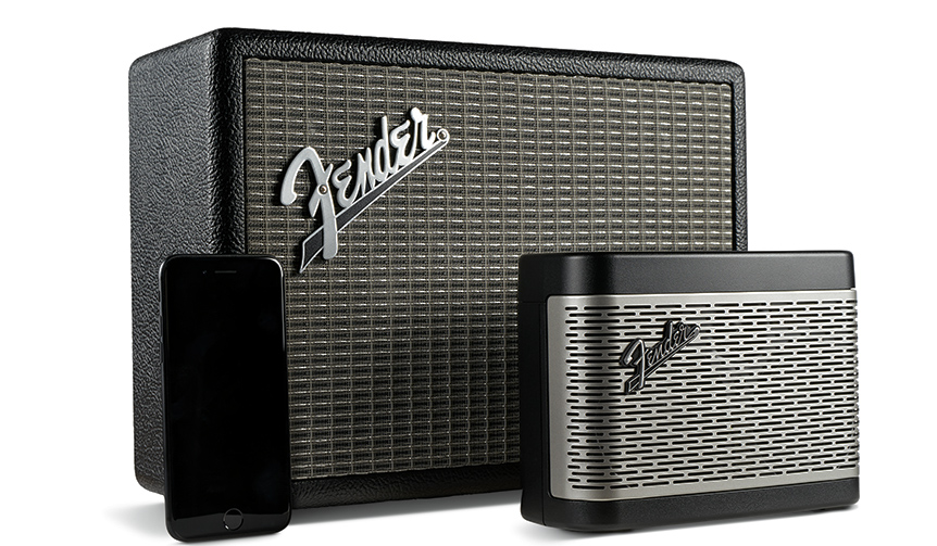 定番アンプのデザインをフィーチャーした初のBluetoothスピーカー｜Fender ギャラリー