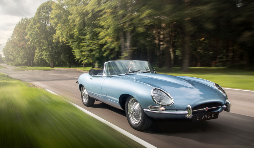 EVとして生まれ変わった往年の名車Eタイプ｜Jaguar ギャラリー