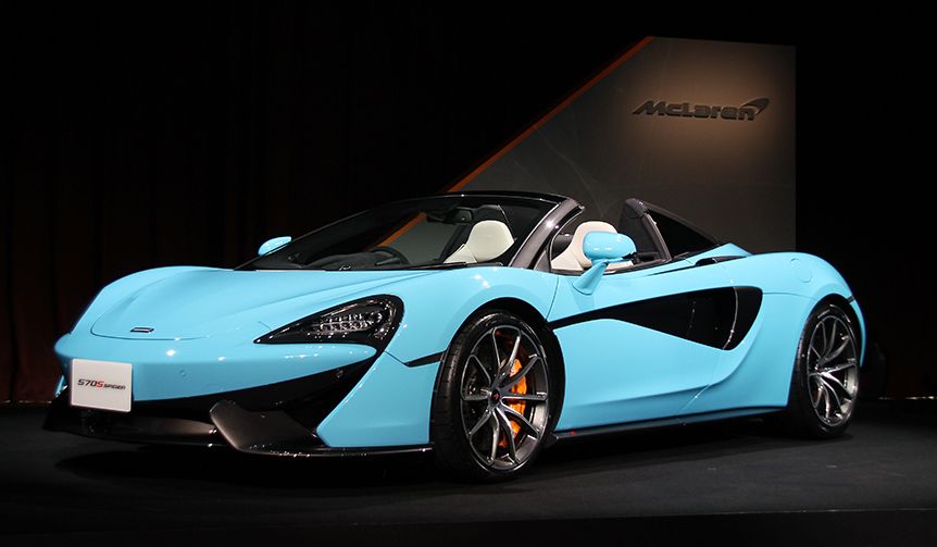 マクラーレン570Sスパイダー国内販売開始｜McLaren ギャラリー